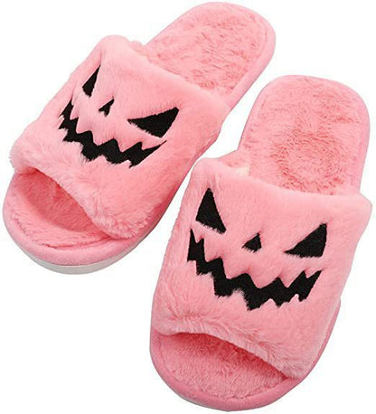Halloween Winter Slippers Beautiful and Warm Women's Slippers
