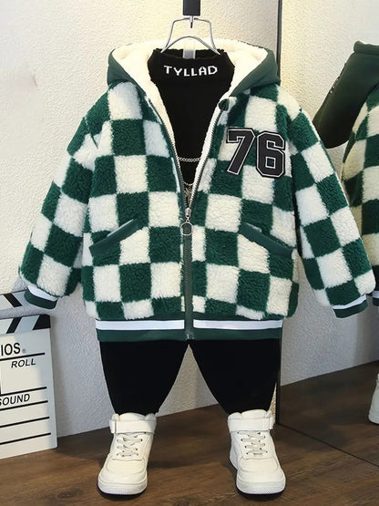 Versatile fashion trend: warm jacket