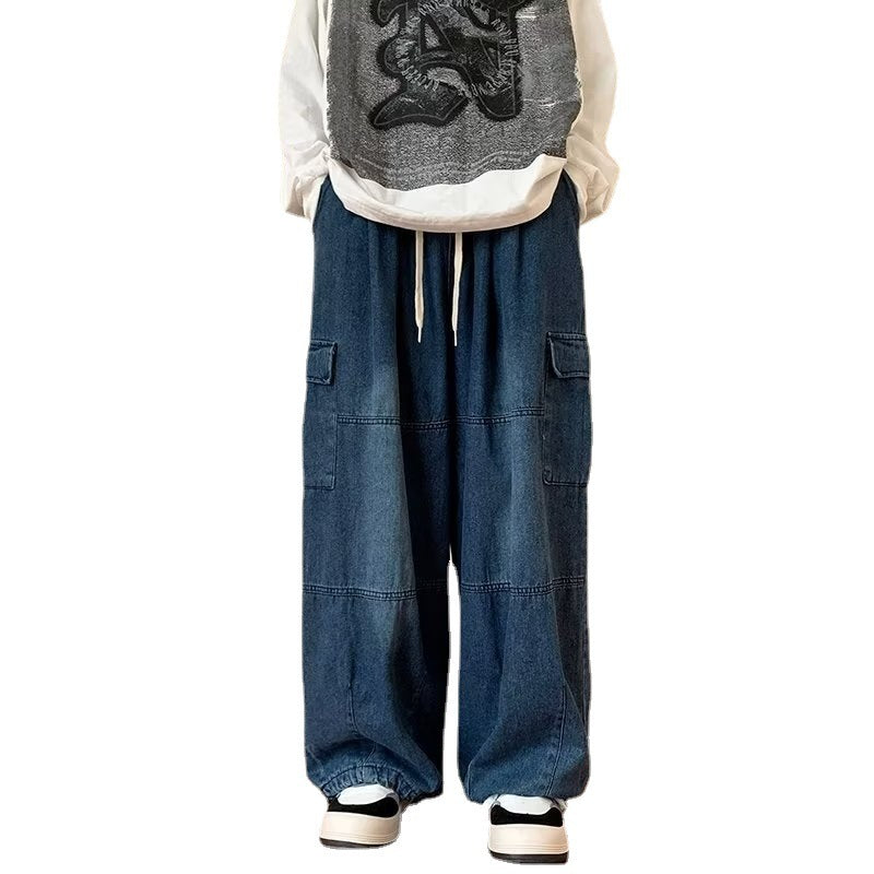 Men's Straight Jeans Spring New Korean Style