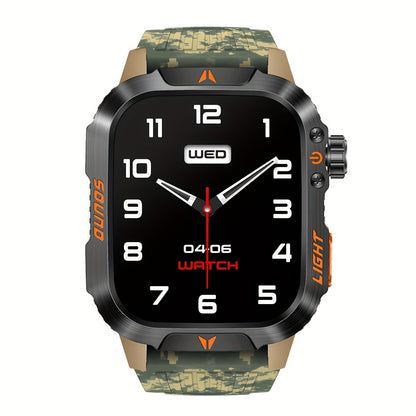 New Smart Watch (Answer/Call) Outdoor Sports Watch LED Altimeter Barometer 100+ Sports Modes 600mAh Battery Multimedia Message View Weather Fitness Tracker for Android Phone