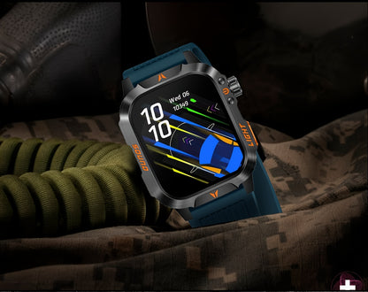 New Smart Watch (Answer/Call) Outdoor Sports Watch LED Altimeter Barometer 100+ Sports Modes 600mAh Battery Multimedia Message View Weather Fitness Tracker for Android Phone