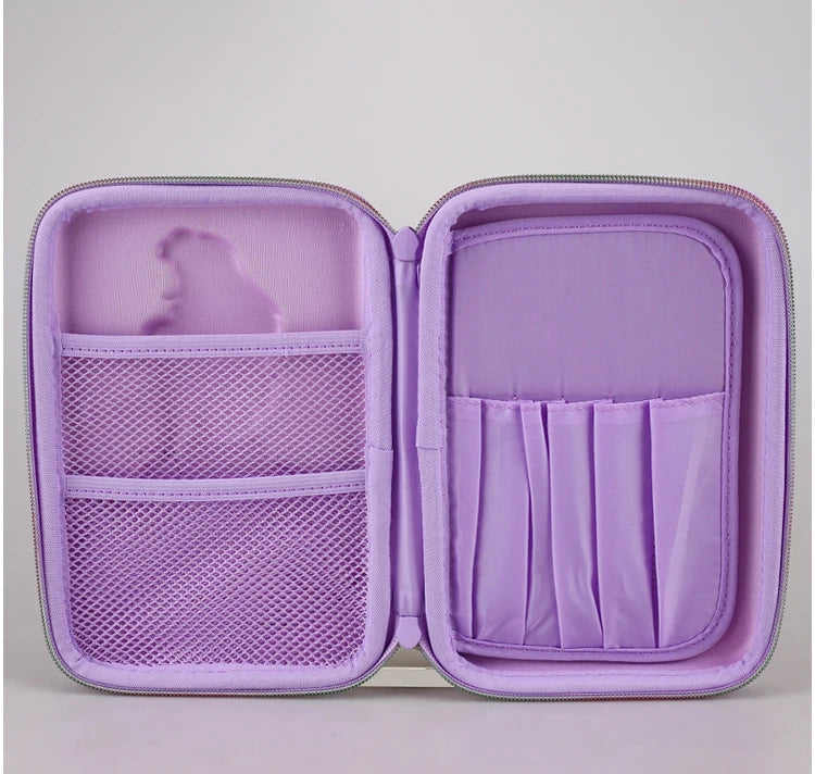 Disney Mermaid Ariel Backpack Cartoon Student Zipper Ultra Light Decompression Large Capacity Backpack