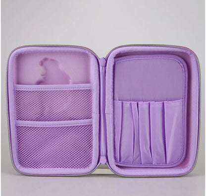 Disney Mermaid Ariel Backpack Cartoon Student Zipper Ultra Light Decompression Large Capacity Backpack