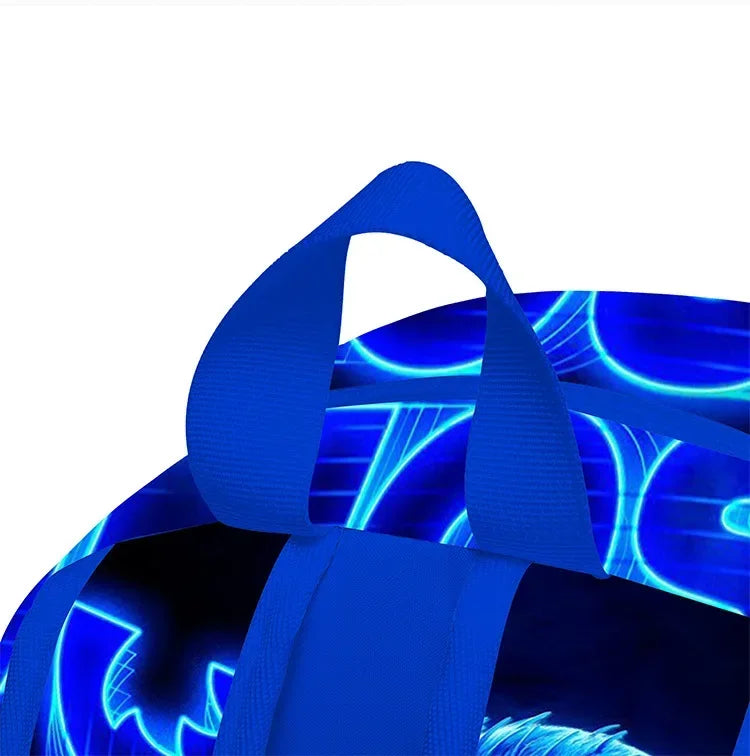 SONIC Bags for Elementary and Middle School Students and Children's School Backpack with Cartoon Ports Backpack Relief Backpack