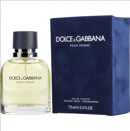 Dolce &amp; Gabbana Men's Eau De Toilette Spray 75ml/125ml/200ml Floral Notes Long-Lasting Fragrance Original Authentic