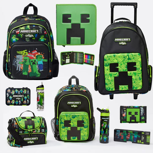 Smiggle Game Kids School Backpack, Student Backpack, Water Bottle, Stationery Set, Lunch Box, Pen Case, Back to School Gift