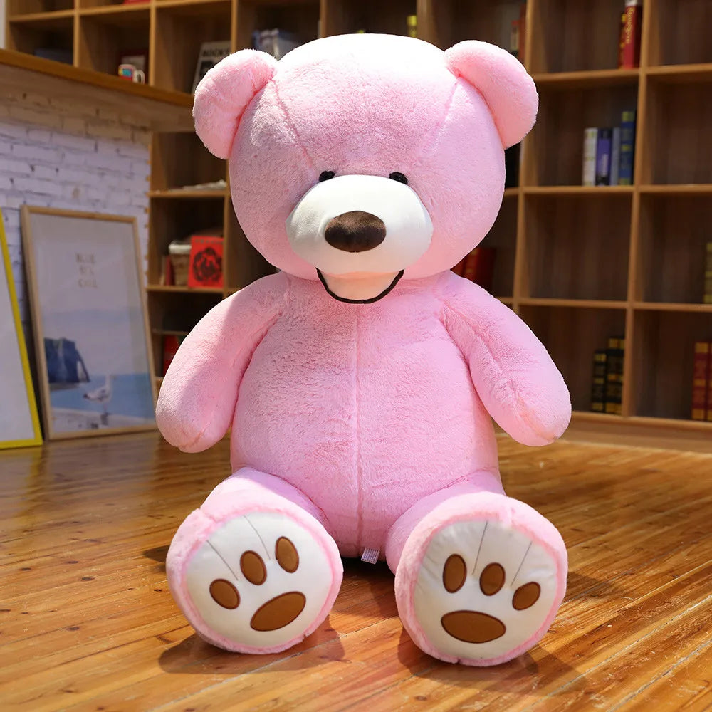 100/130cm American Giant Teddy Bear Plush Toys Soft Animal Pillow Birthday Valentine's Day Gifts