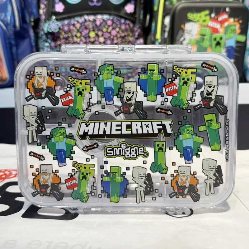 Smiggle Game Kids School Backpack, Student Backpack, Water Bottle, Stationery Set, Lunch Box, Pen Case, Back to School Gift