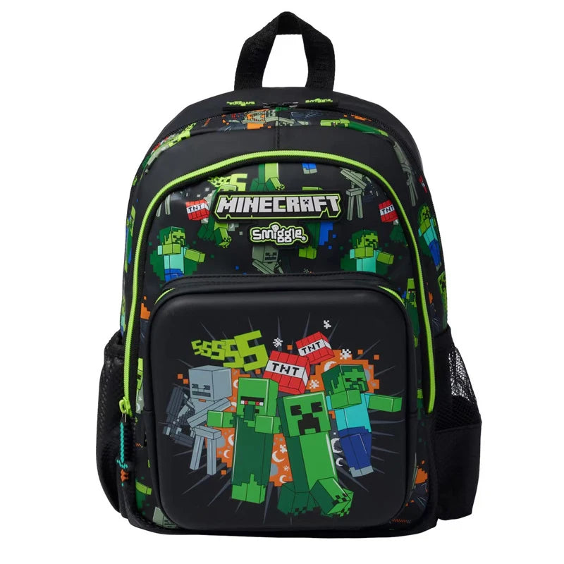 Smiggle Game Kids School Backpack, Student Backpack, Water Bottle, Stationery Set, Lunch Box, Pen Case, Back to School Gift