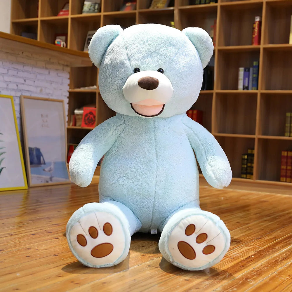 100/130cm American Giant Teddy Bear Plush Toys Soft Animal Pillow Birthday Valentine's Day Gifts