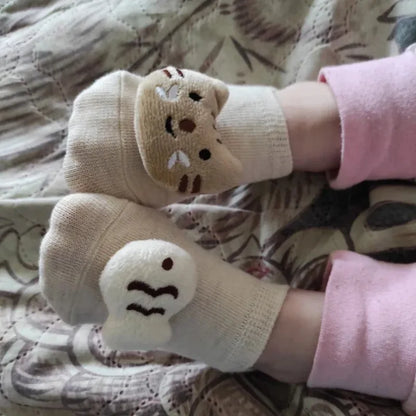 36 Colors Baby Anti-Slip Socks for Boys and Girls Anti-Slip Baby Socks Animals Sheep Dinosaur Lion Newborn Socks