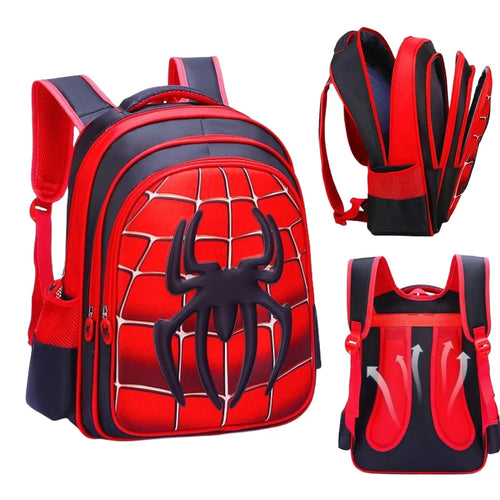 Spider King Kids Backpack - Durable and Stylish Design