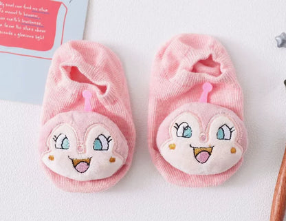 36 Colors Baby Anti-Slip Socks for Boys and Girls Anti-Slip Baby Socks Animals Sheep Dinosaur Lion Newborn Socks