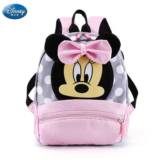 Cartoon Backpack for Baby Boys Girls Minnie Mickey Mouse Lovely School Backpack Kindergarten Schoolbag Kids Gift