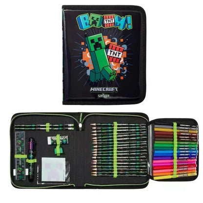 Smiggle Game Kids School Backpack, Student Backpack, Water Bottle, Stationery Set, Lunch Box, Pen Case, Back to School Gift