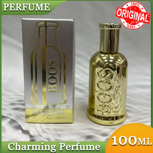 Men's Perfume 100ml, Self-Confident Cologne, Perfume Atomizer, Fresh Temptation Gentleman Men's Fragrance, Cologne