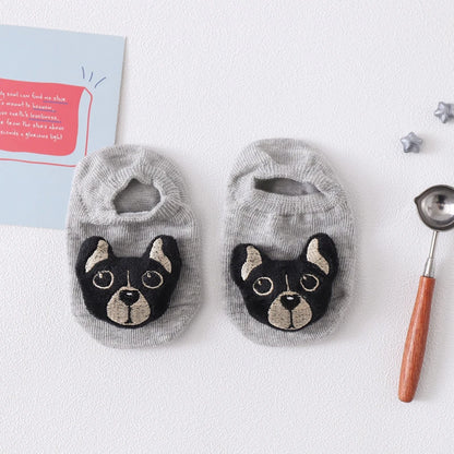 36 Colors Baby Anti-Slip Socks for Boys and Girls Anti-Slip Baby Socks Animals Sheep Dinosaur Lion Newborn Socks