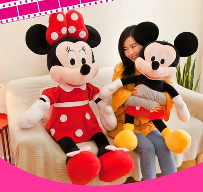 Disney Mickey Mouse Minnie Daisy Plush Toy Stuffed Doll for Girls Birthday Christmas Gifts