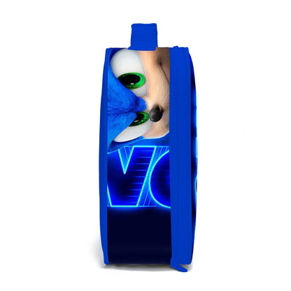 SONIC Bags for Elementary and Middle School Students and Children's School Backpack with Cartoon Ports Backpack Relief Backpack