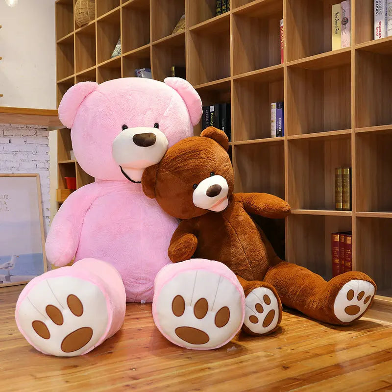 100/130cm American Giant Teddy Bear Plush Toys Soft Animal Pillow Birthday Valentine's Day Gifts