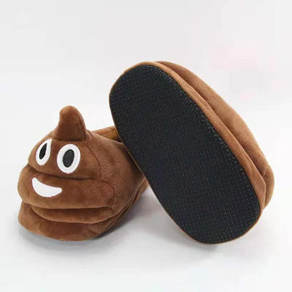 For Men and Women Indoor Playful Cartoon Slipper, Plush Warm Slippers, Winter Shoes