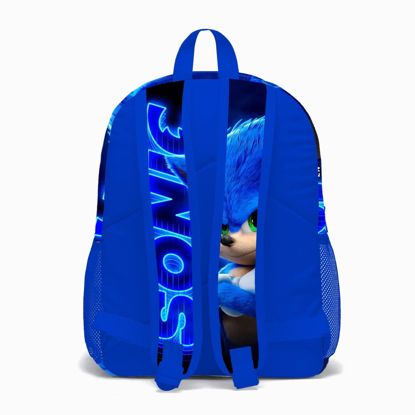 SONIC Bags for Elementary and Middle School Students and Children's School Backpack with Cartoon Ports Backpack Relief Backpack