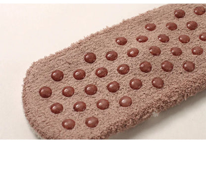 Autumn/Winter Non-Slip Warm Floor Socks, Indoor Yoga Socks, Low-Calf Slippers for Women, Cute Hedgehog Socks for Home, Christmas Gifts