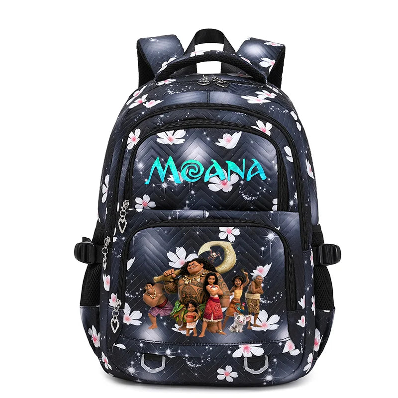 Moana School Backpack for Boys and Girls, for Teenagers, Youth, Girls, Students, Children, Backpack, Laptop, Books, Backpack